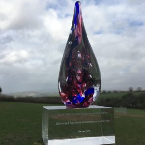 Devon Yurt wins regional award