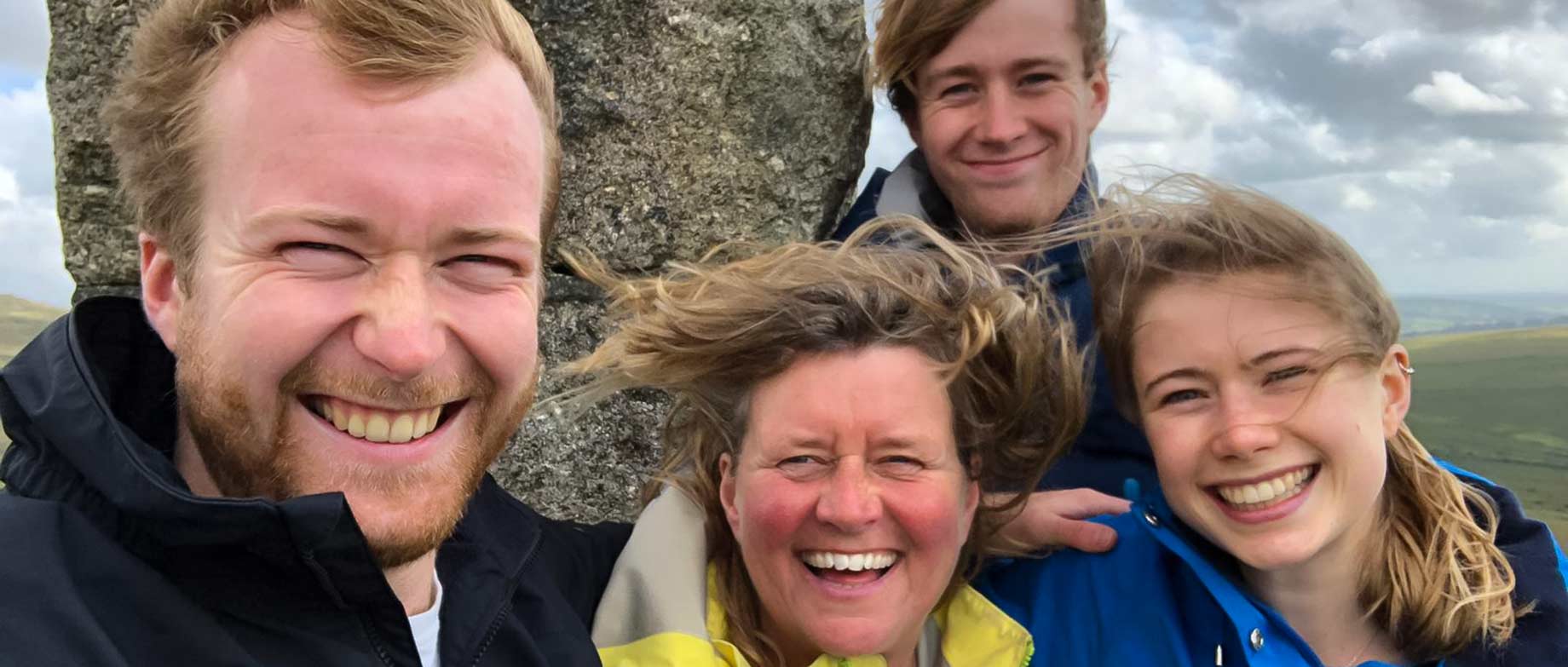 Julia and her family